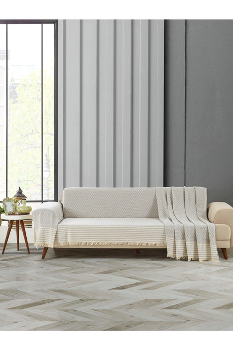 Cotton Arm Cover 3m Sofa Sofa Sofa Bed Cover Special Non-Slip Design Multi-Purpose Cover-gray - Swordslife