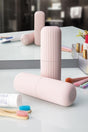 Pandora Travel Accessory Carrying Case Glasses Toothpaste Storage And Makeup Box Pink - Swordslife
