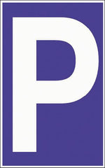 Parking Lot - Plastic Sign /For Visitors Only - Swordslife