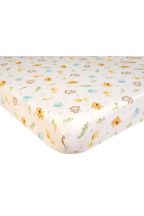 Park Mattress Elastic Sheet Set Forest Animals 70x110 Cm. And Pillowcase 35x45 Cm - Swordslife