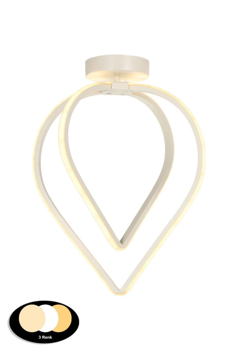 Pars 3 Color Led Ceiling Mount Chandelier White - Swordslife