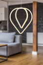Pars 3 Color Led Chandelier White - Swordslife
