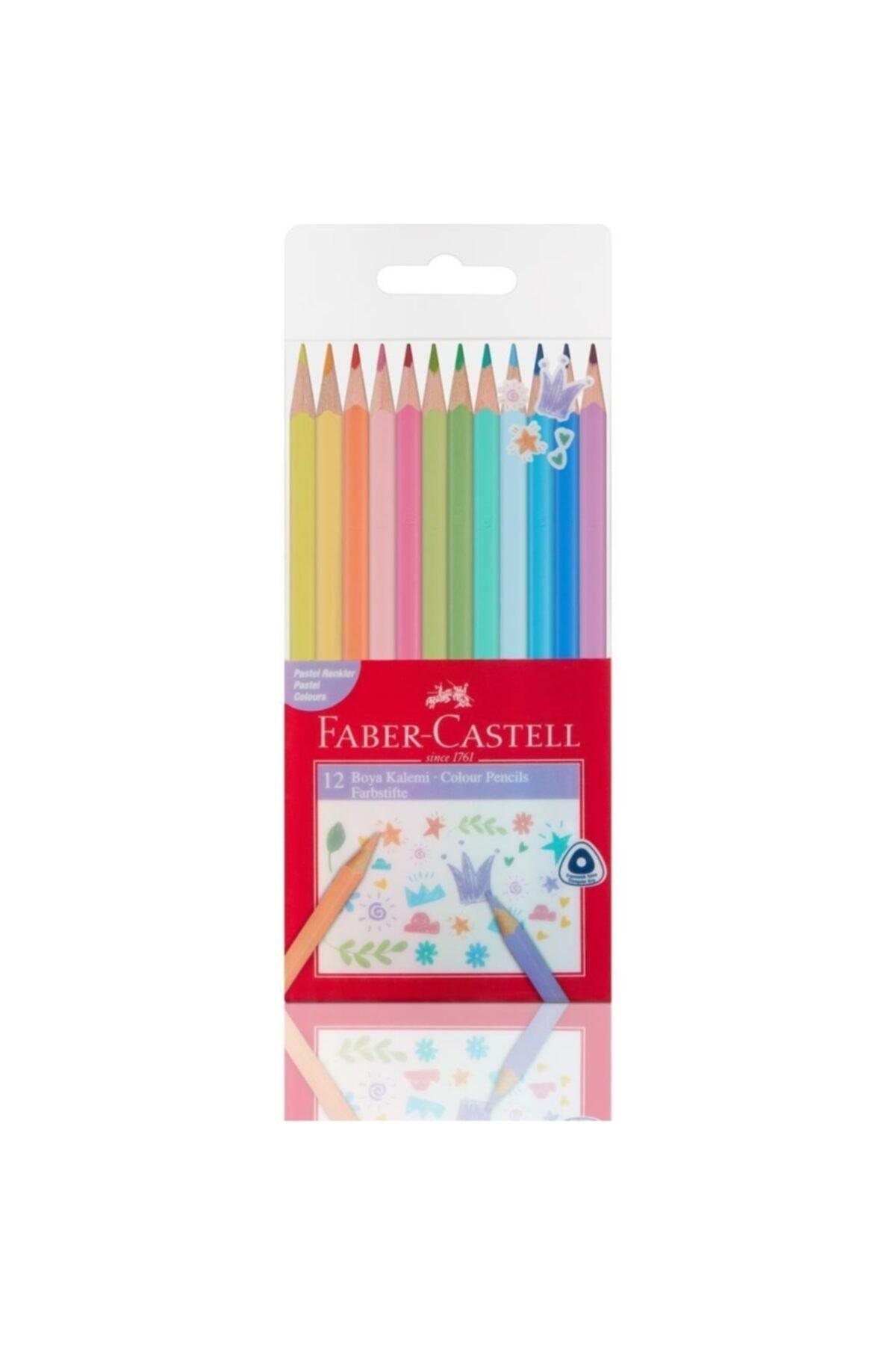 Pastel Colors Triangle Dry Paint 12 Li