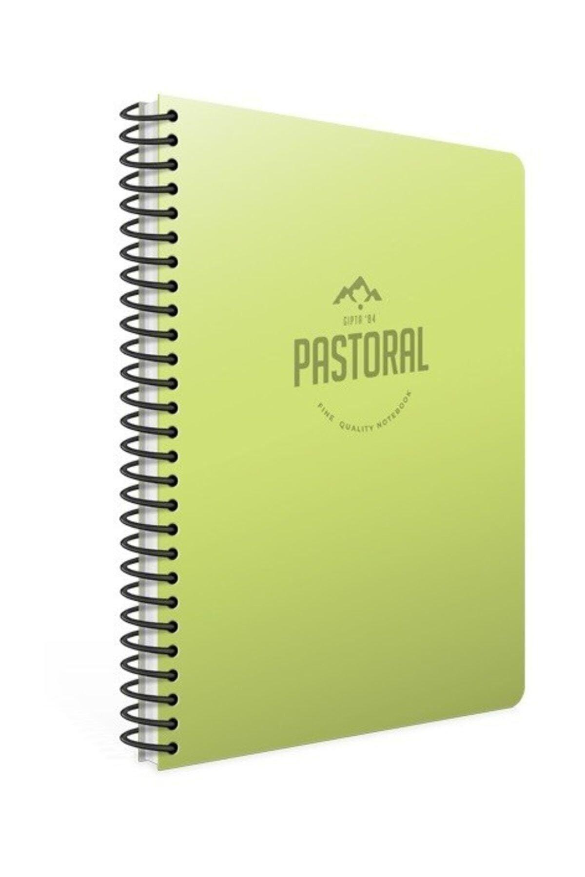 Pastoral A4 72 Sheets Unlined Spiral Notebook