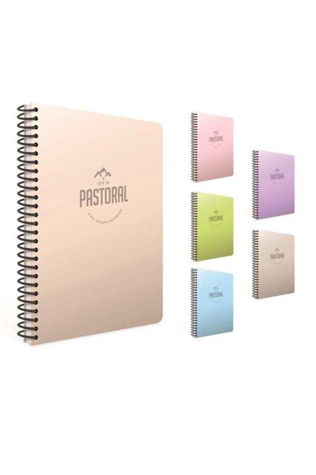 Pastoral Spiral Pp Cover Notebook 17x24cm 96