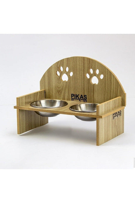 Paw Food Container 2 Bowl Cat Dog Drinker