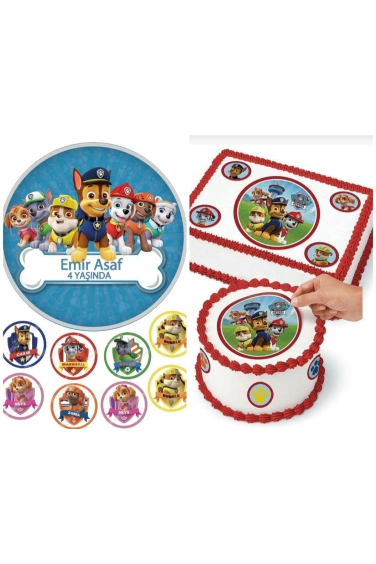 Paw Patrol Pictorial Edible Pie Top