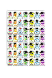 Homework Sticker Owl Sticker Teacher Well done