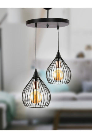 Pear 2 Black Chandelier - Swordslife