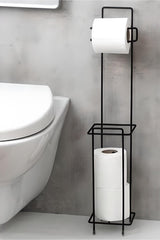 Pedestal Wc Toilet With Paper Replacement Paper Reservoir