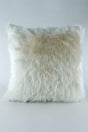 Plush Square Throw Pillow Cover Bone Color - Swordslife