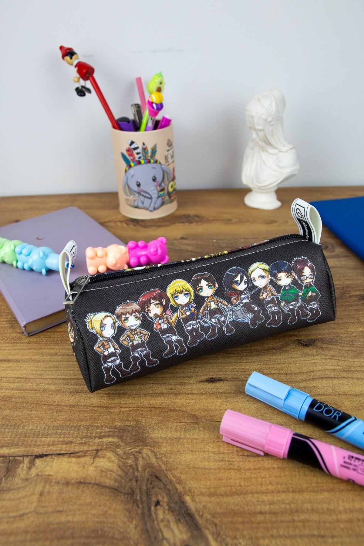 Pencil Case Anime-manga Hero Titans Themed