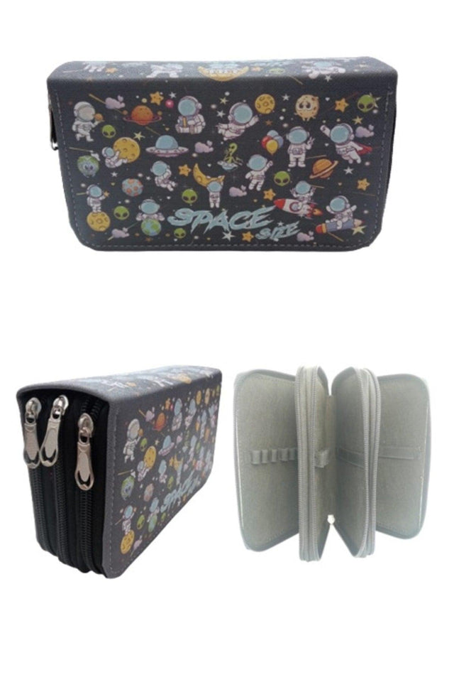 Pencil Case Astronaut Kawaii Pattern Orginazer