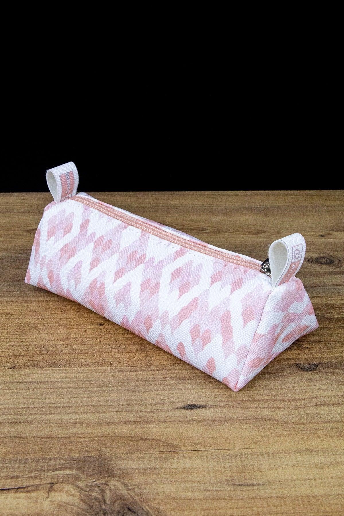 Pencil Case Pastel Colors Vegan Leather