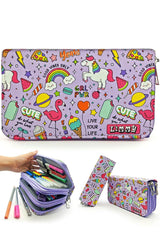 Pencil Case Unicorn-flamingo Kawai Organizer