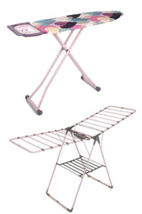 Perilla Silvia Ironing Board And Pink Laundry