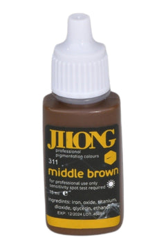 Professional Microblading Ink in Middle Brown Shade