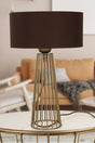 Philippine Table Lamp Tumbled Brown Hat - Swordslife