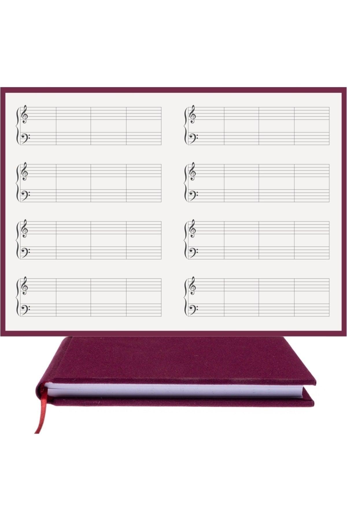 Piano Notebook (Left Fa Key Cutout