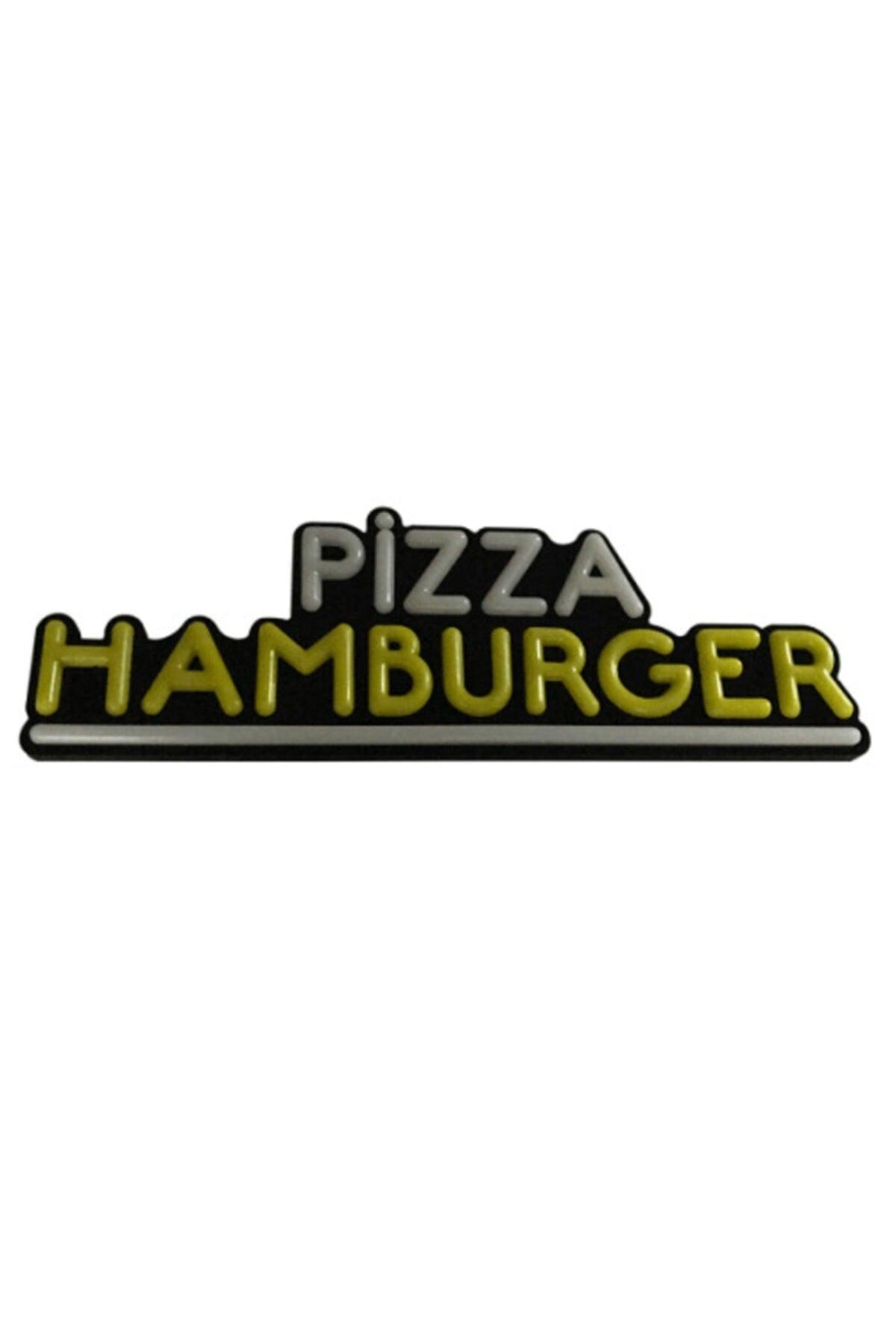 Pizza Hamburger Leon Led Sign Illuminated 21x63cm