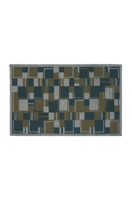 Plaid Natural Cotton Bathroom Rug Set - Swordslife