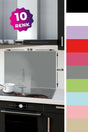 Solid Color - Gray | Glass Stove Back Protector |