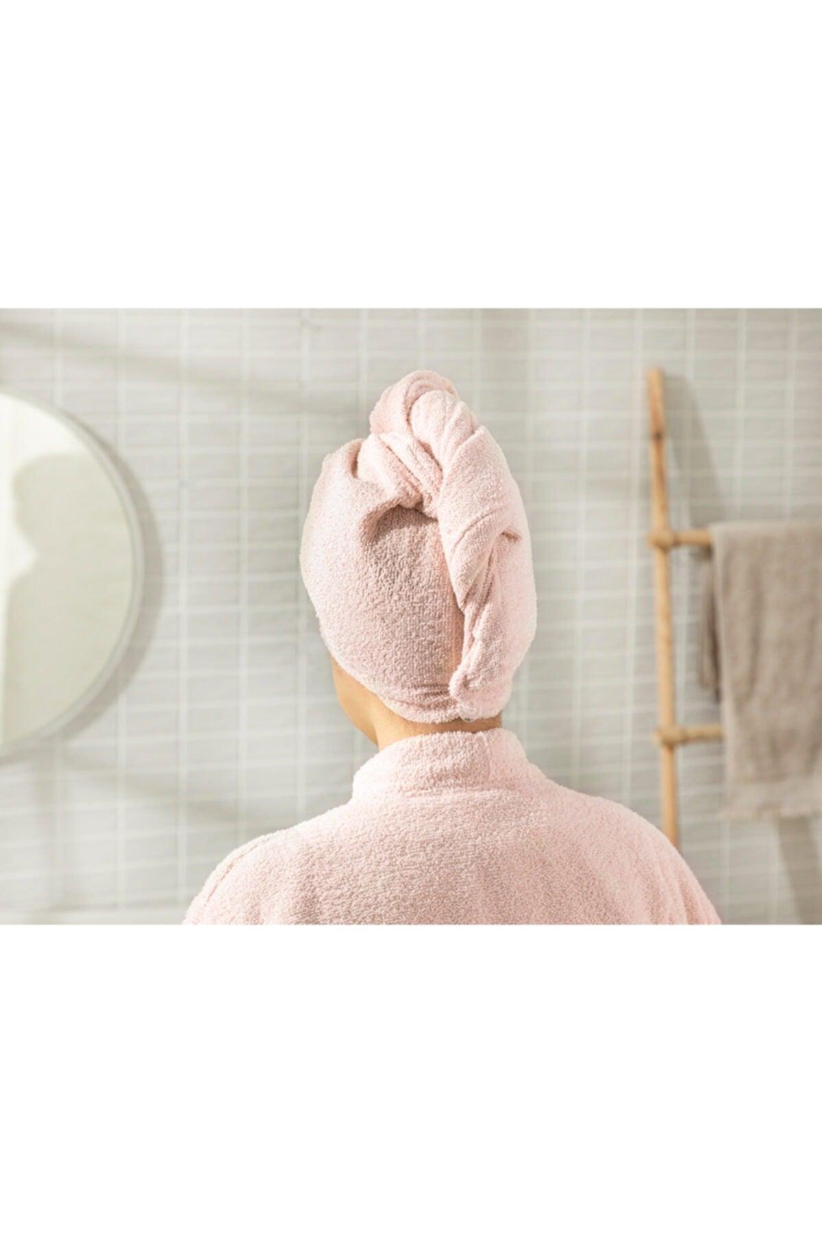 Plain Cotton Hair Cap Standard Light Pink - Swordslife