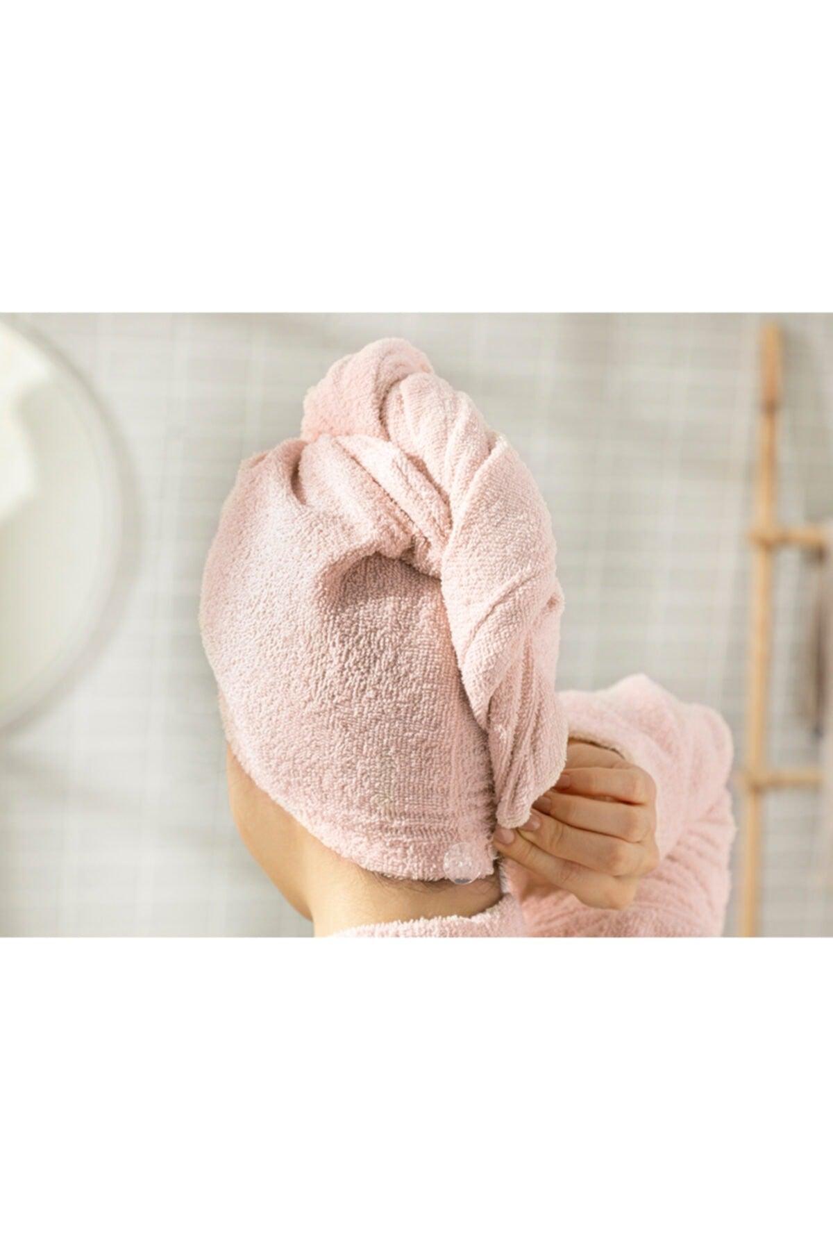 Plain Cotton Hair Cap Standard Light Pink - Swordslife