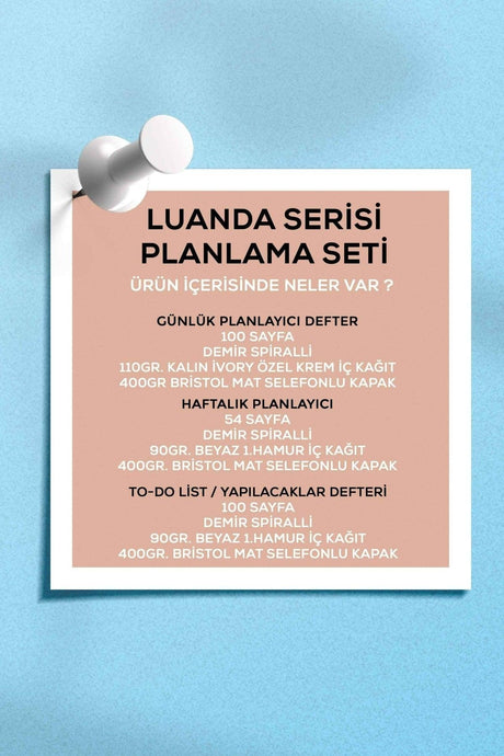 Planning Kit | 3 Separate Special Products | Daily