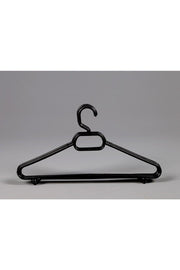 Plastic Clothes Hanger Black Color 18 Pieces Clothes Hanger Coat Hanger Skirt Hanger - Swordslife