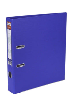 Narrow Blue Plastic Document Folder