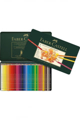 Polychromos Crayons 36 Colors Metal Box