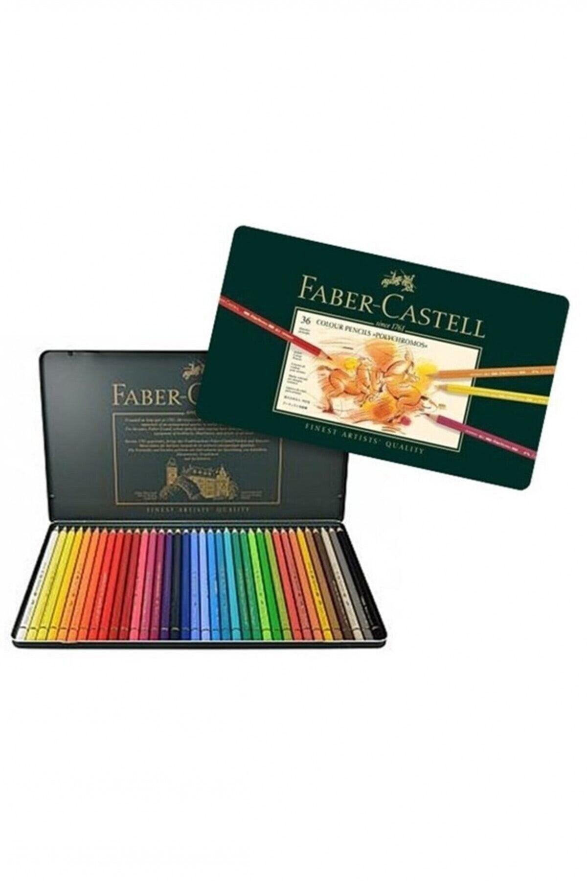 Polychromos Crayons 36 Colors Metal Box