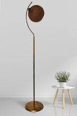 Povimento Floor Lamp Orange Black Lmbd-62 - Swordslife