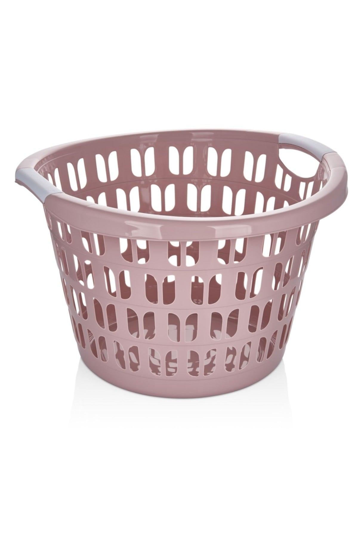 Powder Round Laundry Basket 33lt - Swordslife