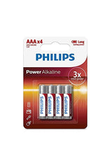 Power Alkaline Battery Aaaa X4 (lr03p4b/05)Batteries &