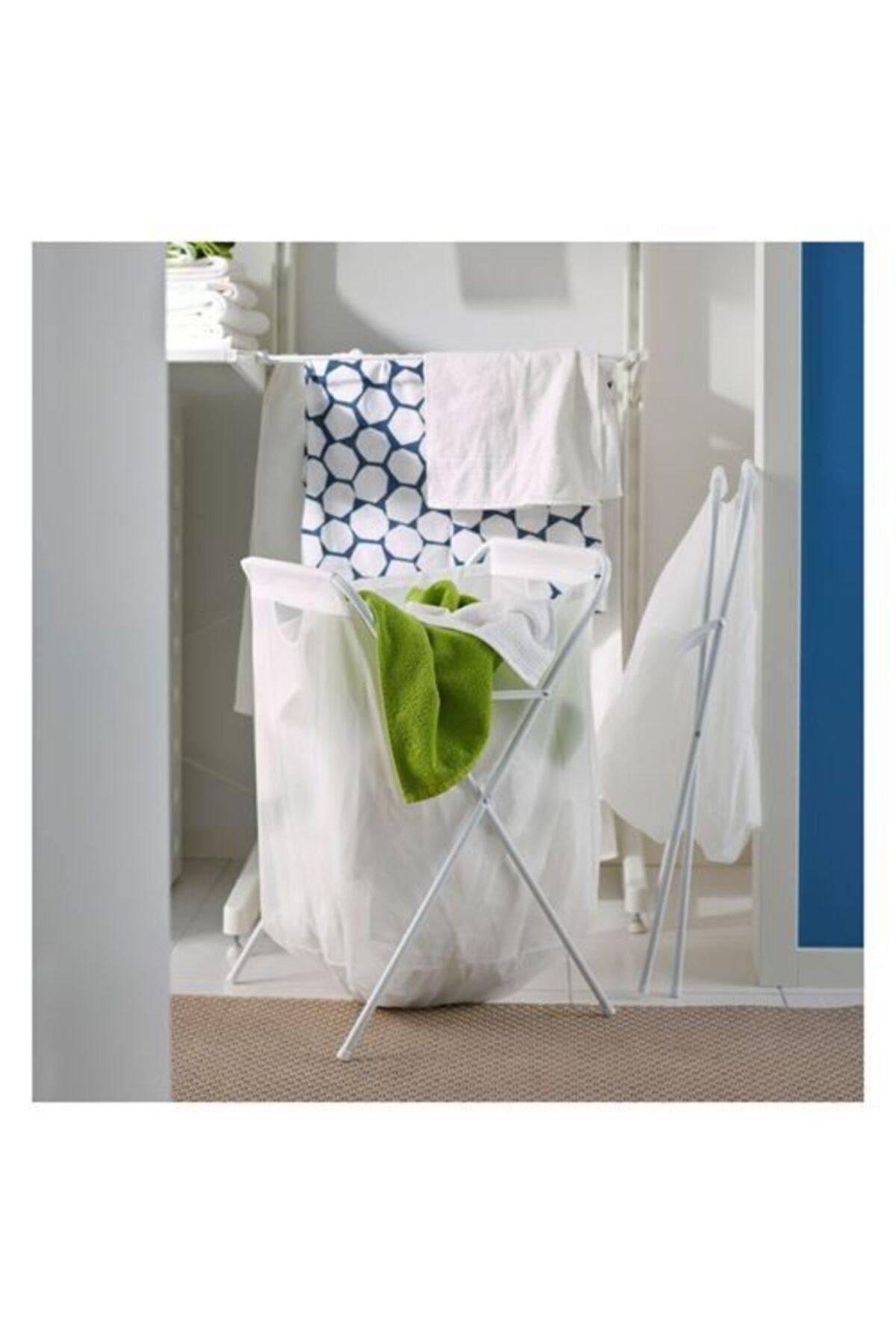 Practical Laundry Basket White Meridyendukkan