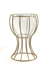 Prague Vase Tumbled Clear Glass - Swordslife