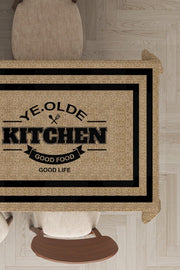 Premium Collar Velvet Stain Resistant Fabric Straw Look Washable Table Cloth Mso188 - Swordslife