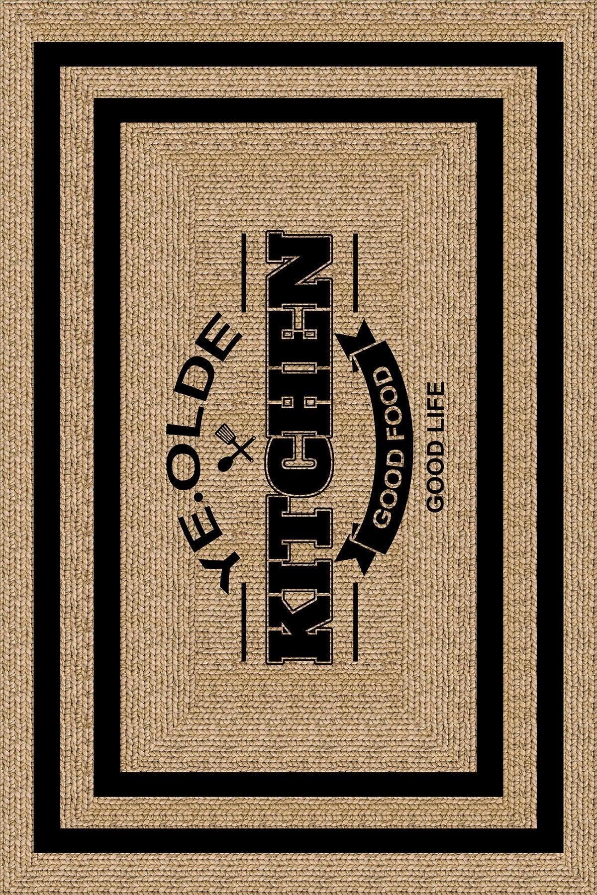 Premium Collar Velvet Stain Resistant Fabric Straw Look Washable Table Cloth Mso188 - Swordslife