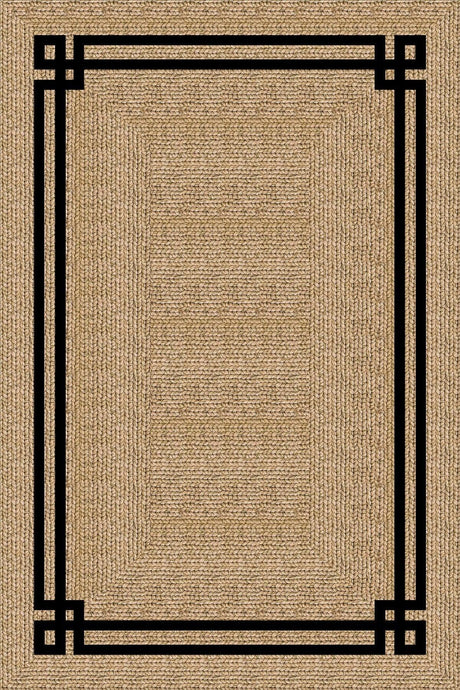 Premium Collar Velvet Washable Stain Resistant Fabric Straw Look Table Cloth Mso181 - Swordslife