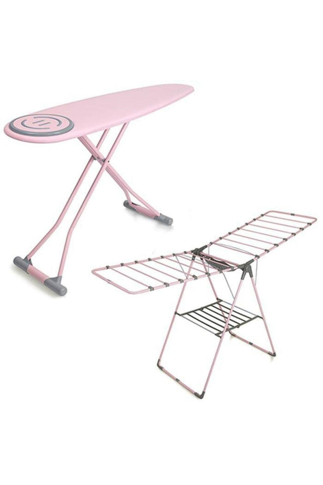 Premium Ironing Board - Latch Basket Dryer-pink Set - Swordslife