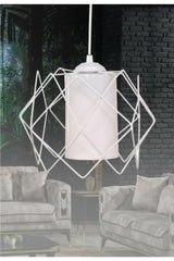 Prism White Mica White Pendant Chandelier - Swordslife