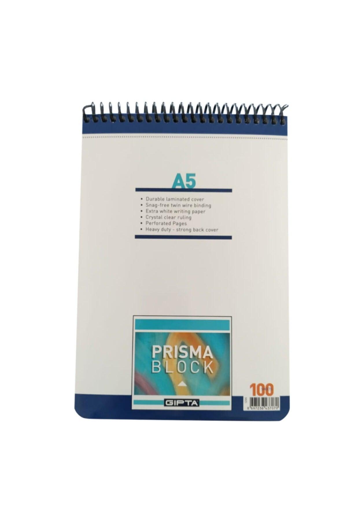 Prisma Notepad A-5 Spiral Cardboard Cover 100
