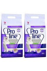 Proline Cat Litter Lavender Scented 10 Lt 2 Pcs