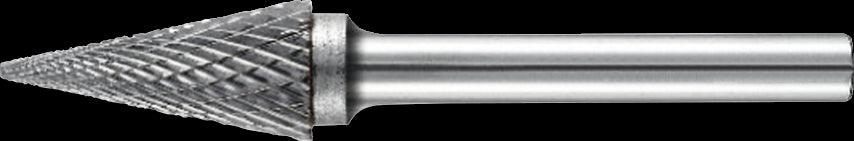 PROMAT milling pin - pointed cone shape D.3mm shank-D.3mm HM Verz.Normal, fine - Swordslife