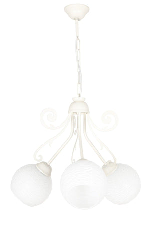 Promotion 3rd White-white Glass Chandelier - Swordslife
