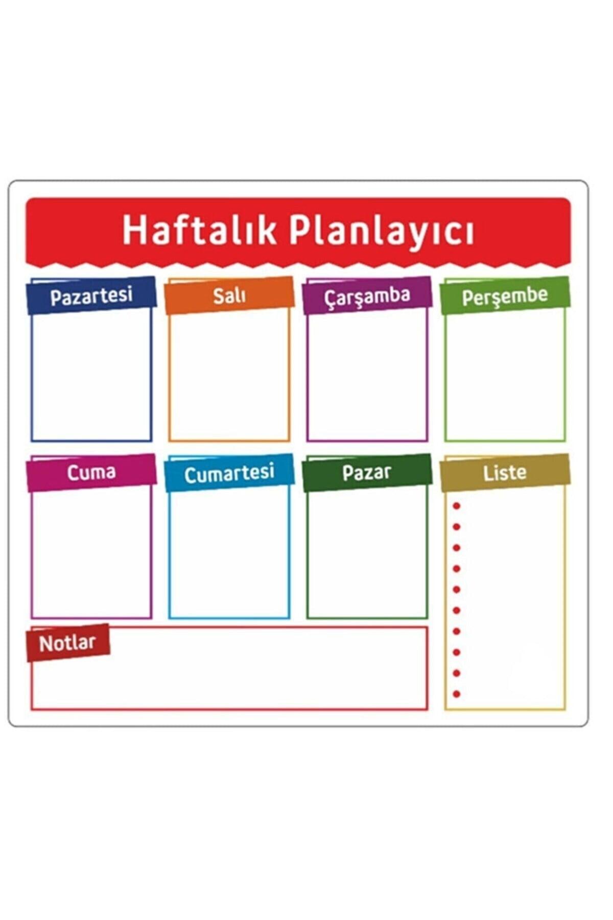 Psl-magnet Weekly Planner with Pencil Eraser