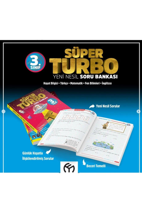 Publications 3 Class Super Turbo All Courses Next Generation Question Bank - Swordslife