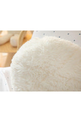 Puffy Ball Decorative Pillow 40 Cm Ecru - Swordslife